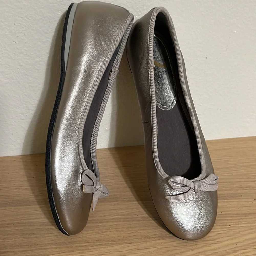 REPORT Pewter (golden silver)  flats 7